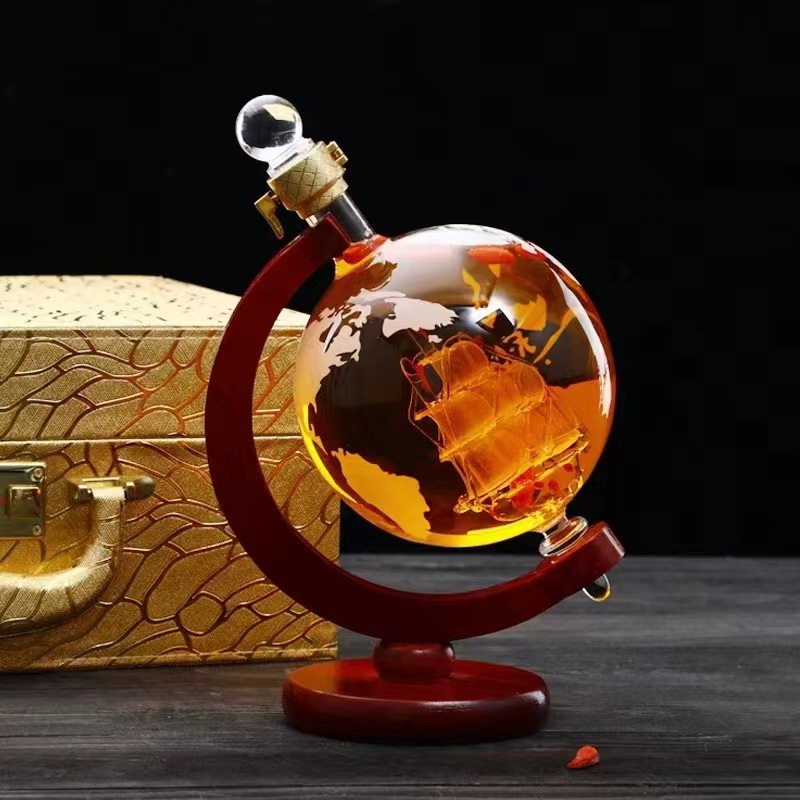 Wine Beer Whiskey - Carafe mondiale créative, Distributeur de whisky,