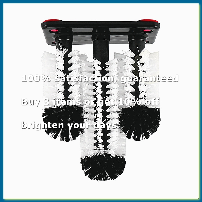 Wine & Beer Shop Photos - Lave-verres à 3 brosses avec base