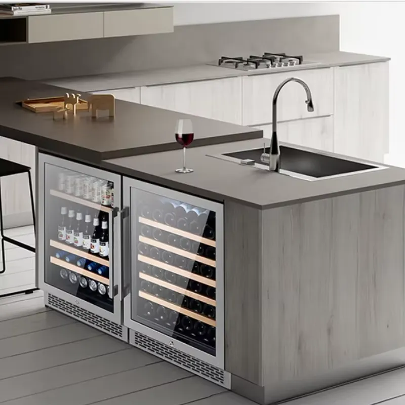 Wine Beer Dual Zone - Réfrigérateur à vin 48 bouteilles avec
