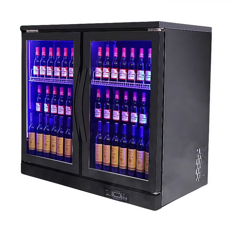 Wine Beer Dual Zone - Mini congélateur d'affichage de boissons Compact