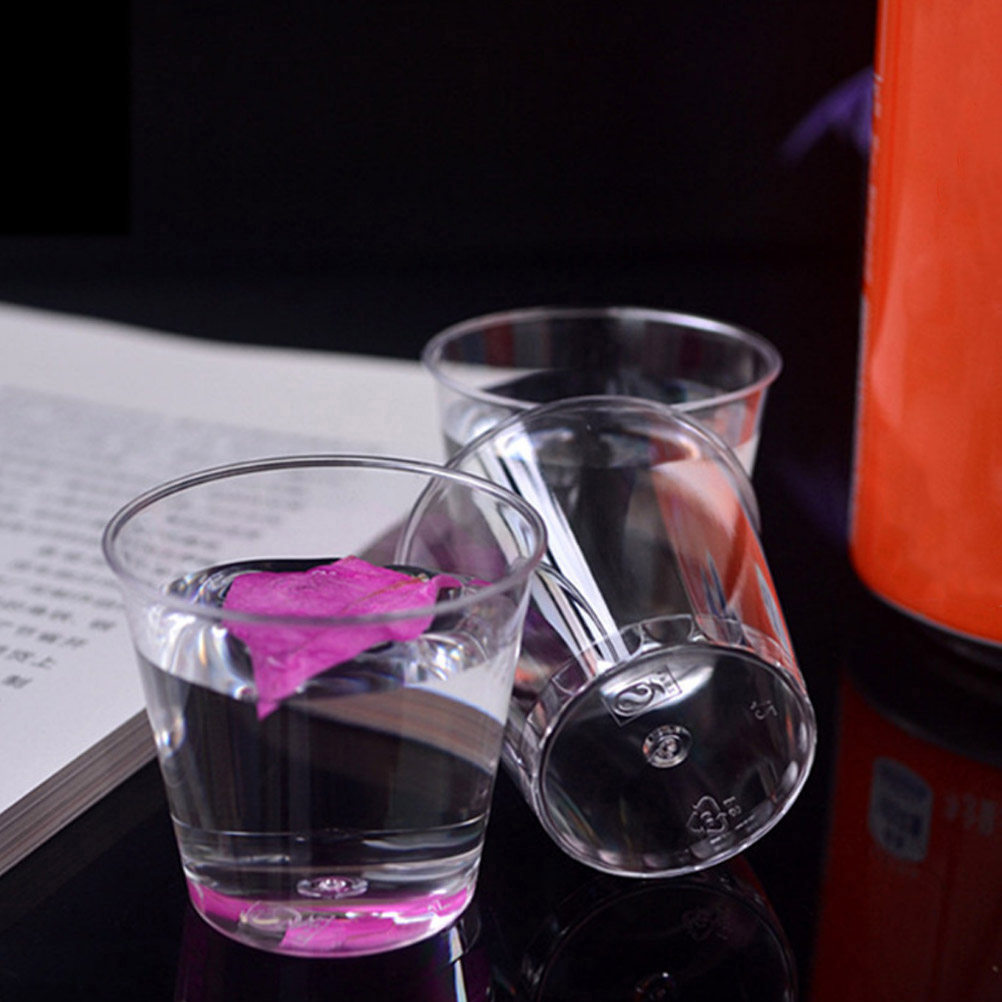 Wine Beer Tasting - Gobelets de dégustation jetables transparents en