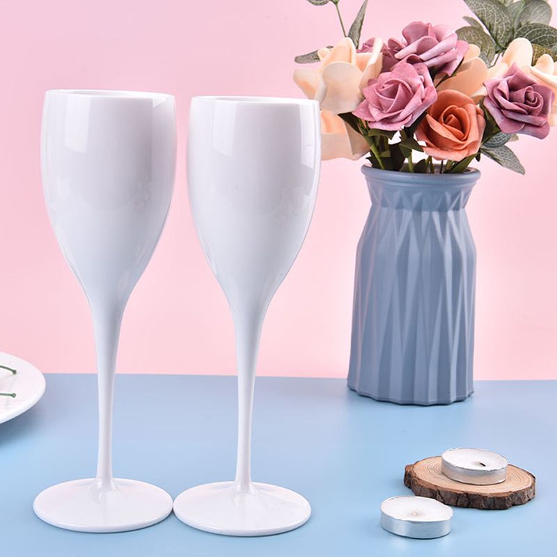Wine Beer Whiskey - Flûtes à Champagne en Plastique, Verres