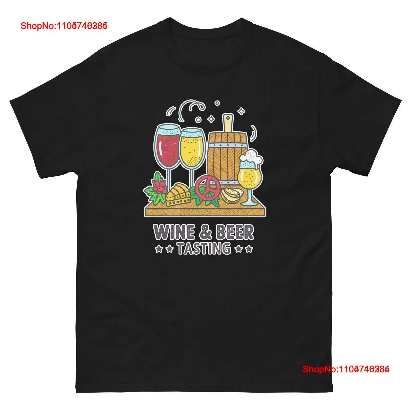 Wine Beer Tasting - T-shirt vintage pour événements de dégustation