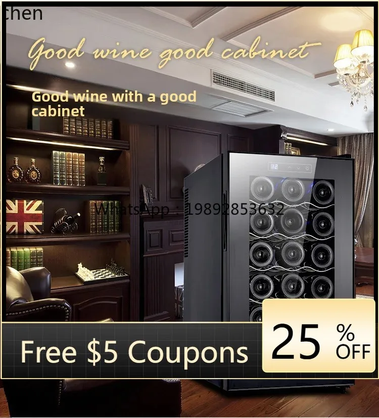 Wine & Beer Shop Photos - Réfrigérateur à vin à température constante