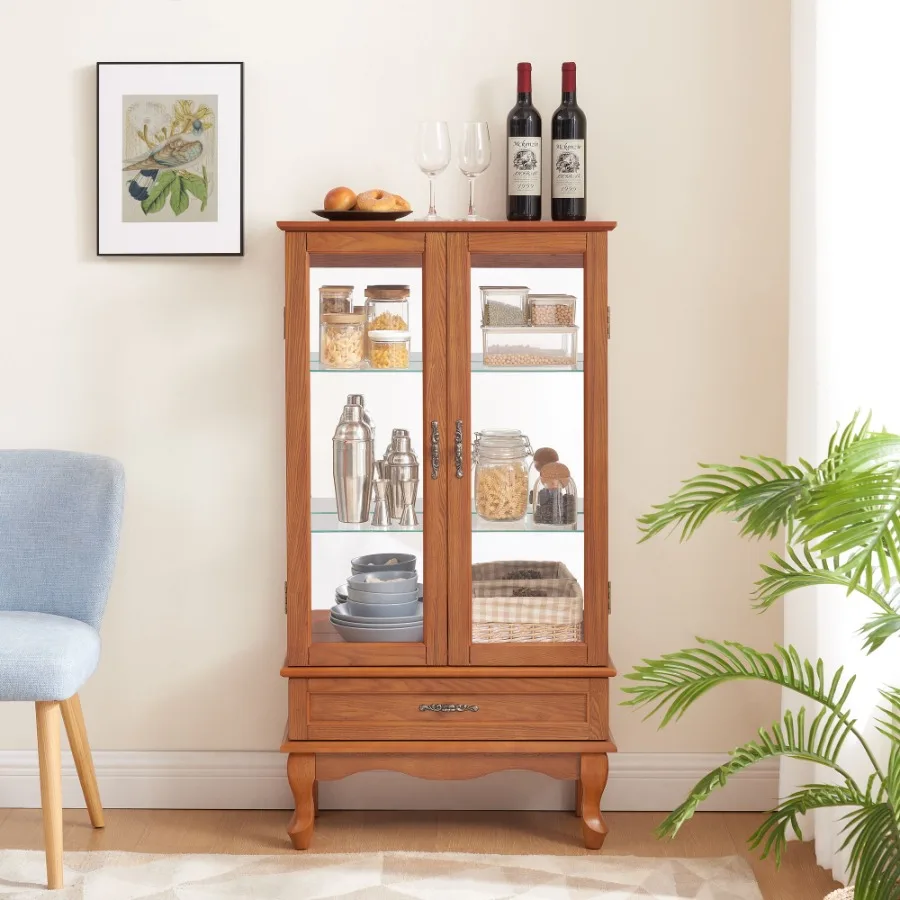 Wine & Beer Shop Photos - Vitrine en verre éclairée, armoire à
