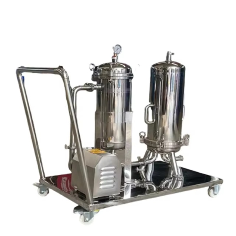Wine Beer Combination - Filtre à sac multi-étapes en acier
