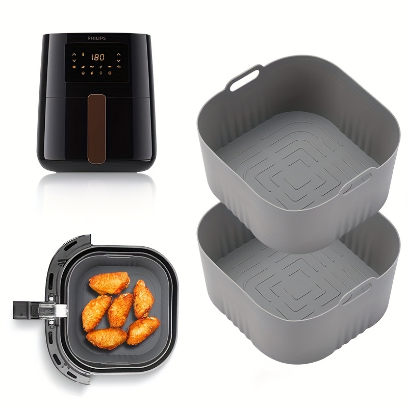 Philips Air Fryer Hd9252 - Plateau de cuisson carré en Silicone