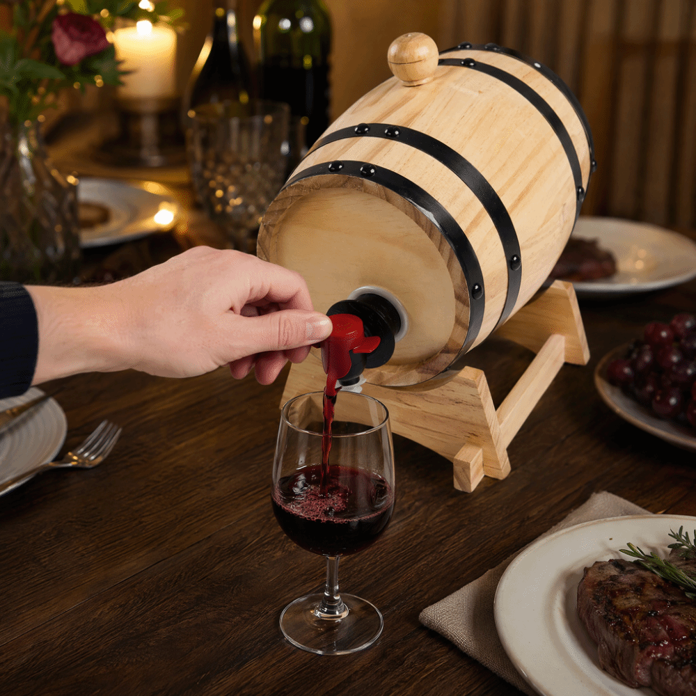 7 barils à vin vintage en pin  - Wine Beer Whiskey avis et prix