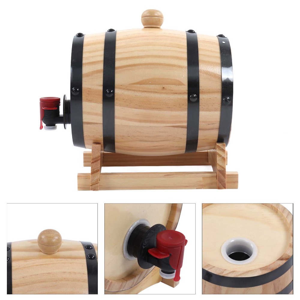 7 barils à vin vintage en pin  - Wine Beer Whiskey avis et prix