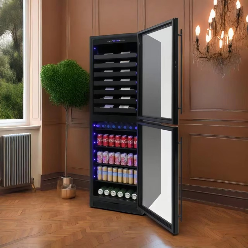 Réfrigérateur à boissons élect - Wine Beer Dual Zone avis et prix