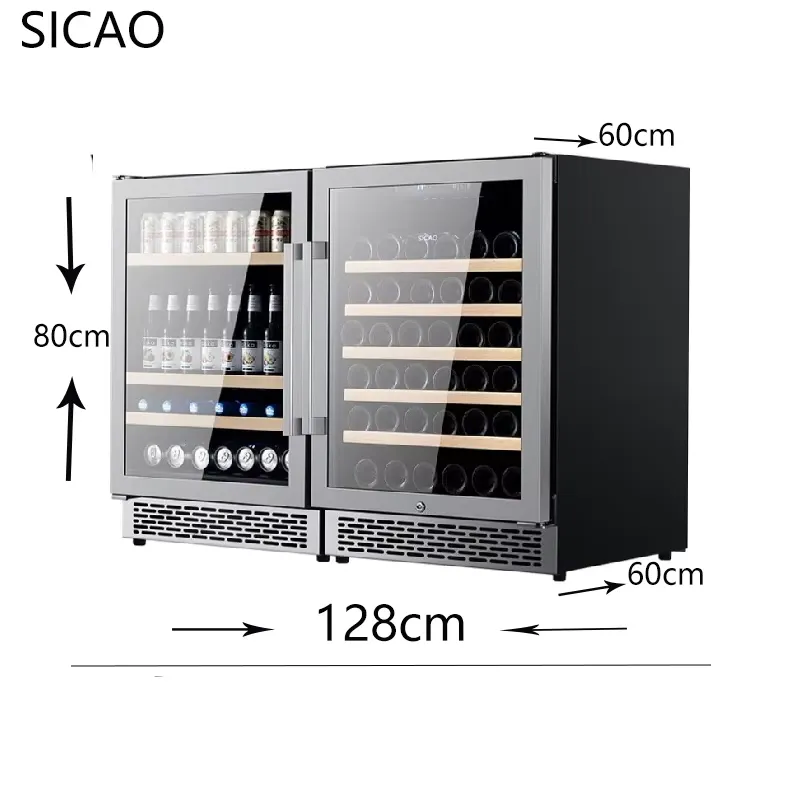 Réfrigérateur à vin et bière à - Wine Beer Dual Zone avis et prix