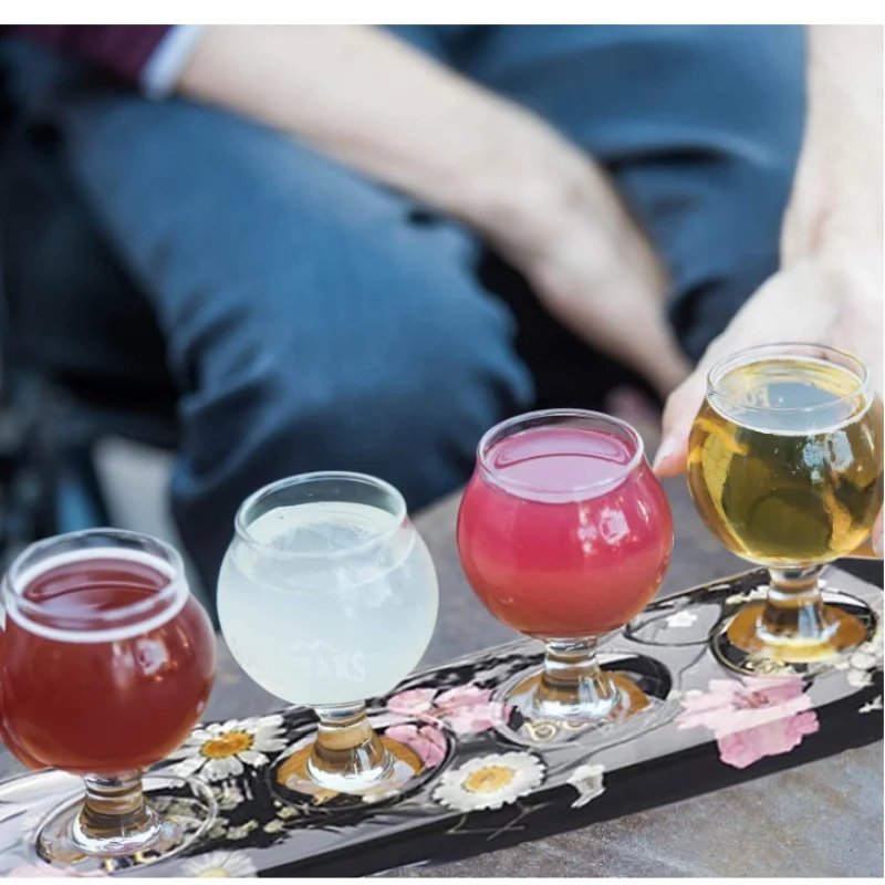 Plateau de service en verre à  - Wine Beer Tasting avis et prix