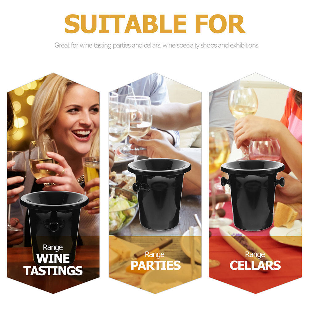 Lot de 2 Seau à glace en plast - Wine Beer Tasting avis et prix