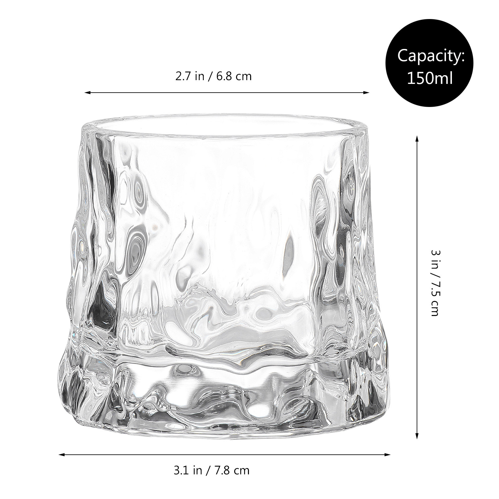 1 pièce Verre à vin martelé de - Wine Beer Tasting avis et prix