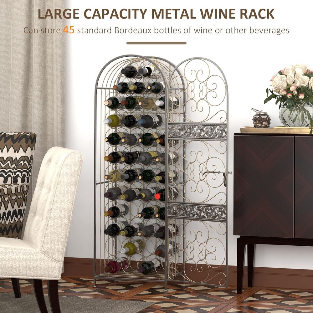 Porte-vin en fer forgé antique - Wine & Beer Shop Photos avis et prix