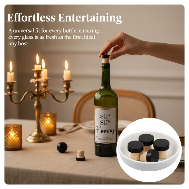 Lot de 10 bouchons de rechange - Wine Beer Tasting avis et prix
