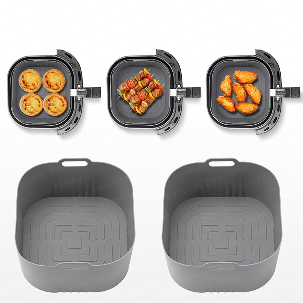 Doublures en silicone carrées  - Philips Air Fryer Hd9252 avis et prix