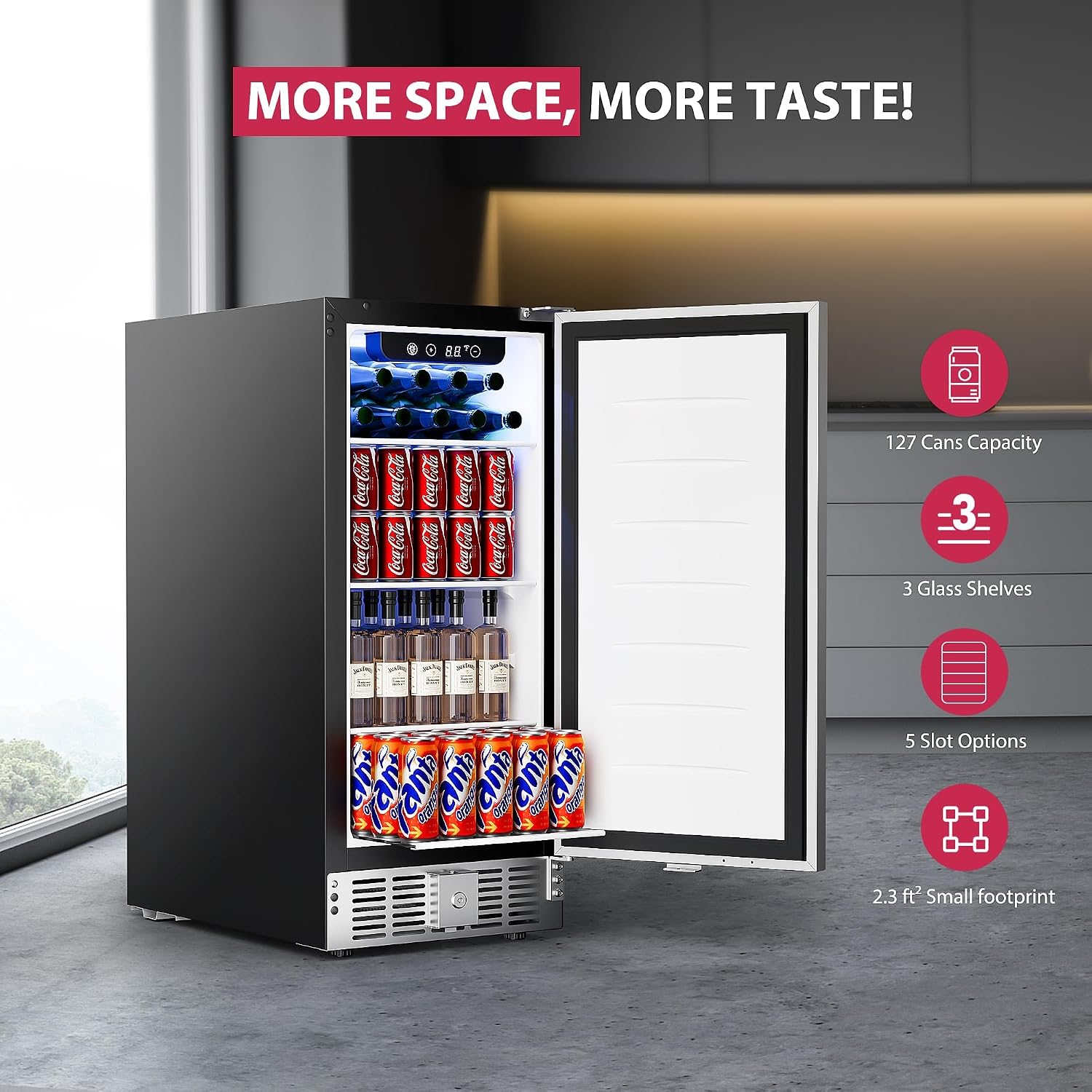 Mini-réfrigérateur encastrable - Wine And Beer Undercounter Fridge avis et prix